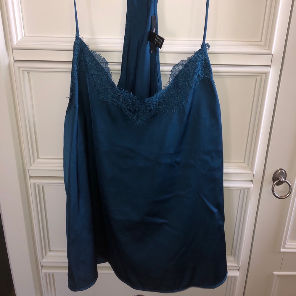 forever 21 satin tank top